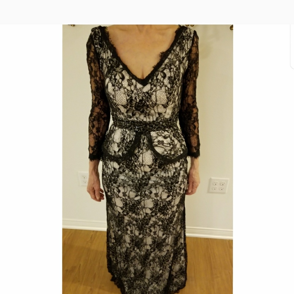 SOLD! Women's Formal Lace Gown